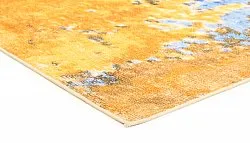 Wilton-Teppich - Travale (blau/gelb/multi)