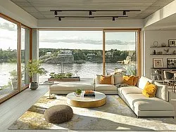 Wilton-Teppich - Travale (gelb)