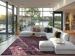 Wilton-Teppich - Valenza (lila)