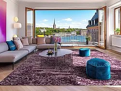 Wilton-Teppich - Valenza (lila)