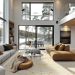 Wilton-Teppich - Vieste (beige/gold)