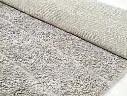 Hochflorteppiche - Willow Natural Cotton Shaggy (greige)