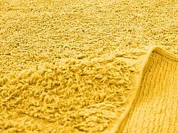 Tapis shaggy - Willow Natural Cotton Shaggy (jaune)