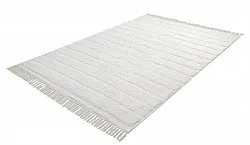 Tapis à poils longs - Willow Natural Cotton Shaggy (blanc cassé)