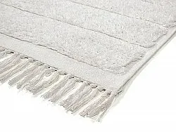 Tapis à poils longs - Willow Natural Cotton Shaggy (blanc cassé)