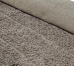 Runde Teppiche - Willow Natural Cotton Shaggy (taupe)