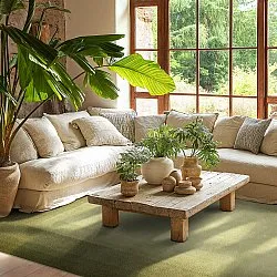 Wilton-Teppich - Zina (moosgrün)