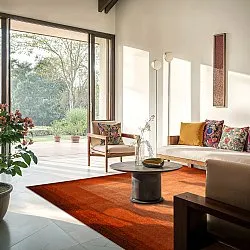 Wilton-Teppich - Zina (terrakotta)