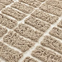 Hochflorteppiche - Zola Natural Cotton Shaggy (beige)