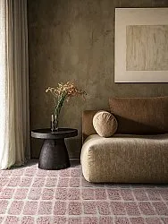 Hochflorteppiche - Zola Natural Cotton Shaggy (rosa)