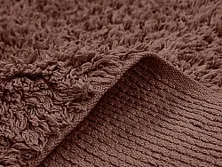 Hochflorteppiche - Alba Natural Cotton Shaggy (braun)