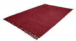 Hochflorteppiche - Alba Natural Cotton Shaggy (Burgund)