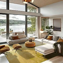 Tapis Wilton - Artena (or foncé)