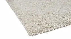 Tapis à poils longs - Sion Natural Cotton Shaggy (blanc cassé)