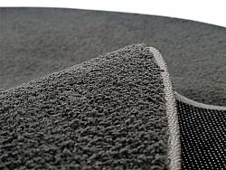 Rund Teppich - Vevila (dunkelgrau)