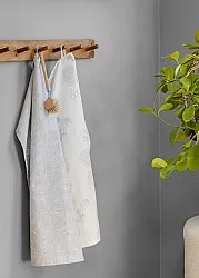Torchon lot de 2 - Merja (gris)