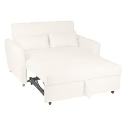 Fauteuil convertible - San Francisco (blanc)