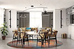 Rund Teppich - Foggia (multi)