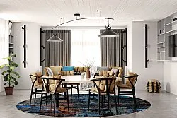 Rund Teppich - Taranto (multi)