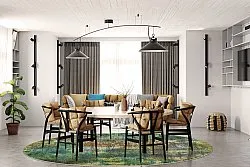 Rund Teppich - Palermo (multi)