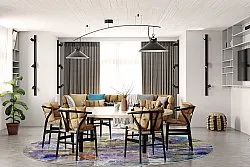 Rund Teppich - Padua (multi)