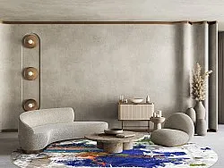 Rund Teppich - Como (multi)