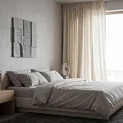 Vorhänge 2er-Pack - Leinenvorhang Noemi (beige)