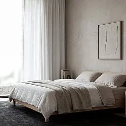 Vorhänge 2er-Pack - Leinenvorhang Noemi (weiß)