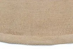 Rund Teppich (sisal) - Agave (beige/elfenbein)