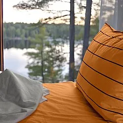 Taie d’oreiller - Isadora (abricot)