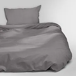 Ensemble de housse de couette - Lysander (gris foncé)