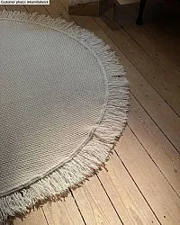 Runde Teppiche - Pike (cream)