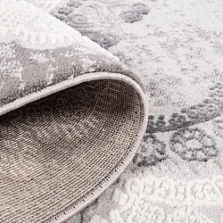 Wilton-Teppich - Sari (grau)