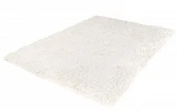 Tapis à poils longs - Pomaire (blanc)