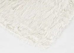 Tapis à poils longs - Pomaire (blanc)