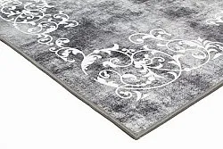 Wilton-Teppich - Santi (dunkelgrau/weiß)