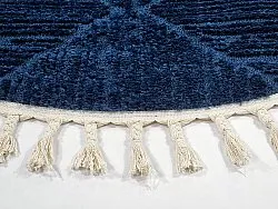 Runde Teppiche - Dallas (blau)