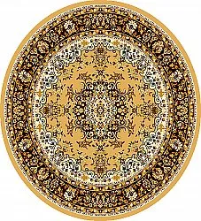 Rund Teppich - Peking (gold)