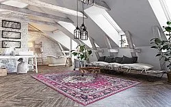 Wilton-Teppich - Siliana (rosa)