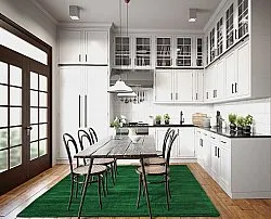 Recycled PET with viscose look (grün)