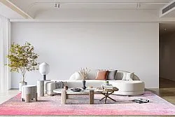 Wilton-Teppich - Perugia (rosa)