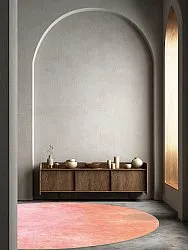 Rund Teppich - Baden (rosa)