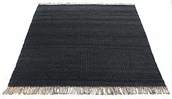 Juteteppich - Nawa (jute/schwarz)