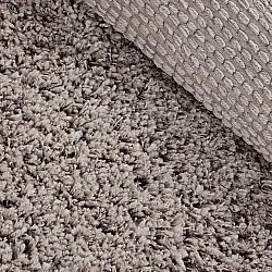 Rund Teppich - Combarro Solid Cotton Shaggy (taupe)