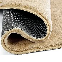 Tapis rond - Aranga Super Soft Fur (beige foncé)