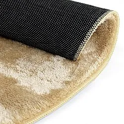 Tapis rond - Aranga Super Soft Fur (beige foncé)