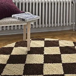 Tapis ronds - Albi (marron/beige)