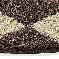 Tapis ronds - Albi (marron/beige)