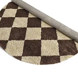 Tapis ronds - Albi (marron/beige)