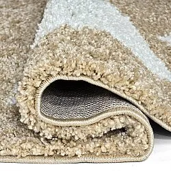 Runde Teppiche - Asilah (beige/weiß)